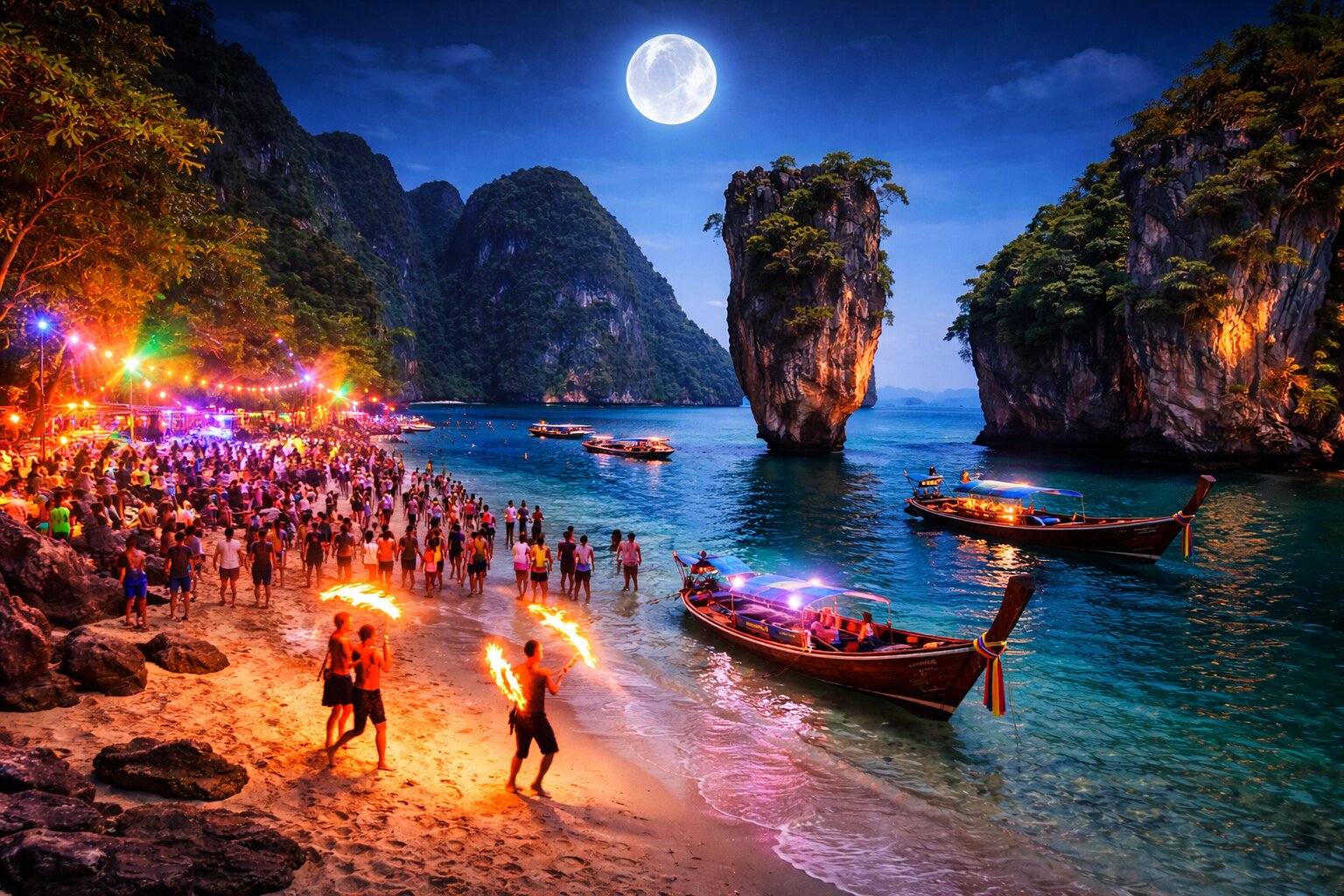 Thailand Full Moon Party